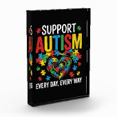 Autism awareness フォトブロック (左)
