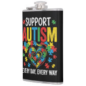 Autism awareness フラスク (左)