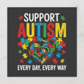 Autism awareness プログラム (正面)