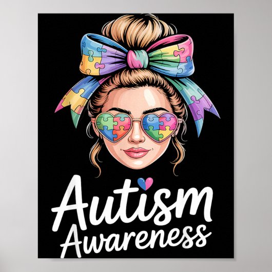 Autism awareness  ポスター (正面)