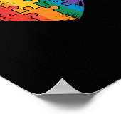 Autism awareness  ポスター (角)