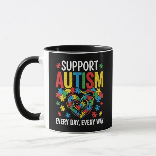 Autism awareness マグカップ (左)