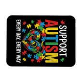 Autism awareness マグネット (横)