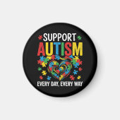 Autism awareness マグネット (正面)