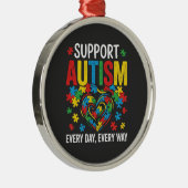 Autism awareness メタルオーナメント (右)