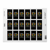 Autism awareness ラベル (フルシート)