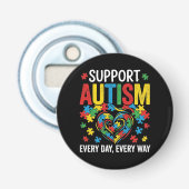 Autism awareness 栓抜き (正面)
