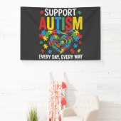 Autism awareness 横断幕 (インサイチュ)