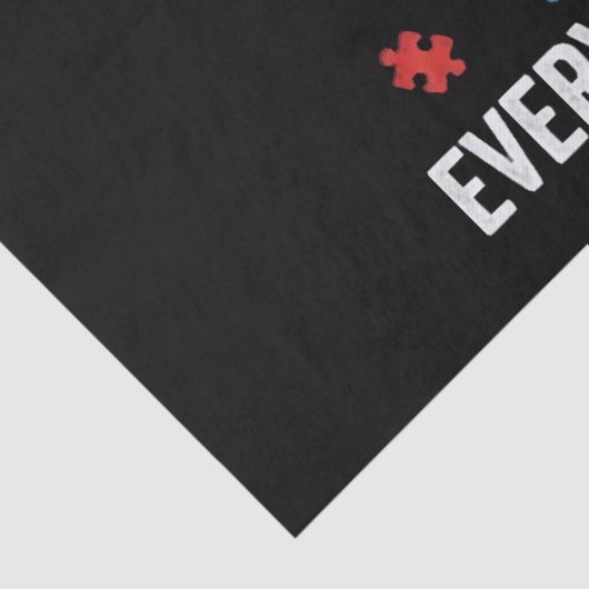 Autism awareness 薄葉紙 (詳細)