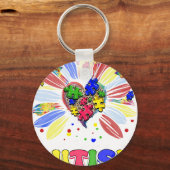 autism awareness (2 キーホルダー (正面)