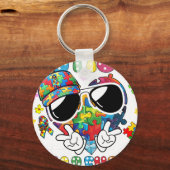 autism awareness (3 キーホルダー (正面)