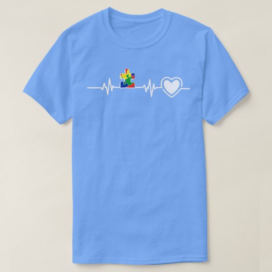 Autism Awareness 3 Tシャツ (デザイン正面)