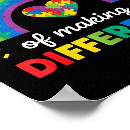 Autism Awareness 67 Days Of Making A Difference 6  ポスター (角)