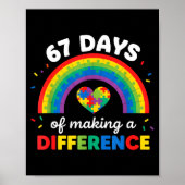 Autism Awareness 67 Days Of Making A Difference 6  ポスター (正面)