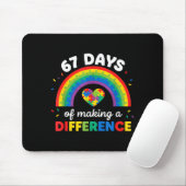 Autism Awareness 67 Days Of Making A Difference 6  マウスパッド (マウス)