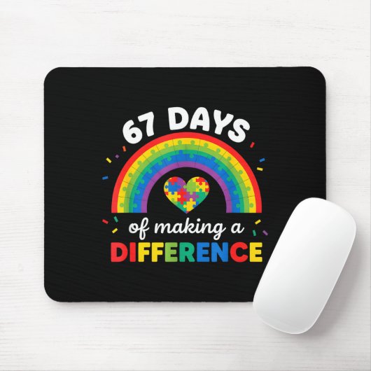 Autism Awareness 67 Days Of Making A Difference 6  マウスパッド (マウス)