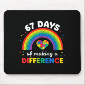 Autism Awareness 67 Days Of Making A Difference 6  マウスパッド (正面)
