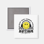 Autism Awareness Acceptance Special Education Teac マグネット (正面/裏面)