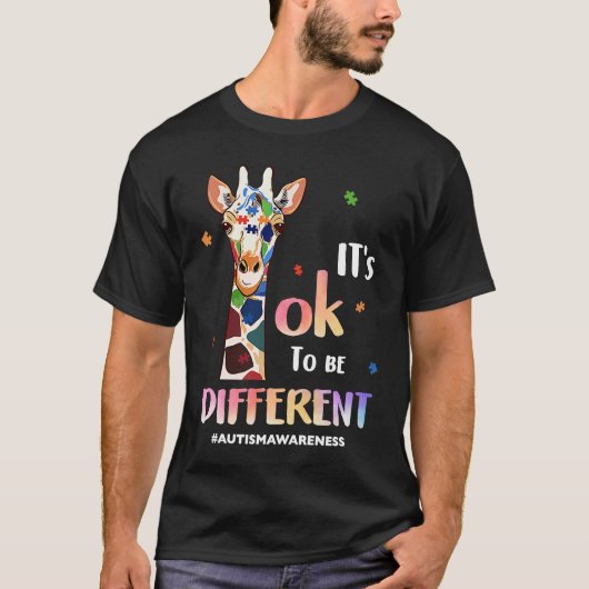 Autism Awareness Acceptance Women Kid Its Ok To Be Tシャツ (正面)