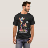 Autism Awareness Acceptance Women Kid Its Ok To Be Tシャツ (正面フル)