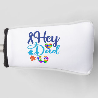 Autism Awareness Autism Dad Hey Dad ゴルフヘッドカバー