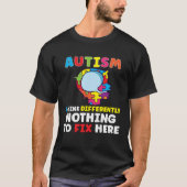 Autism Awareness Autism Disease Autistic Tシャツ (正面)