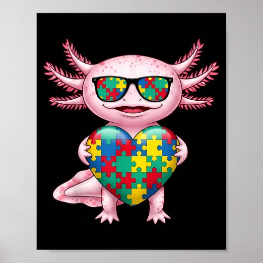 Autism awareness autistic  ポスター (正面)