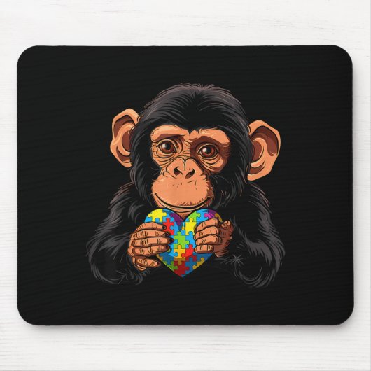 Autism awareness autistic  マウスパッド (正面)