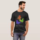 Autism Awareness Butterflies Without Puzzle Pieces Tシャツ (正面フル)