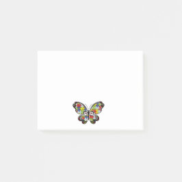 Autism Awareness Butterfly ポストイット