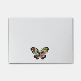 Autism Awareness Butterfly ポストイット