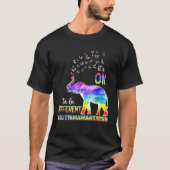 Autism Awareness Butterfly Elephant It s Ok To Be  Tシャツ (正面)