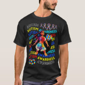 Autism Awareness Childrens Navigating Autism Autis Tシャツ (正面)