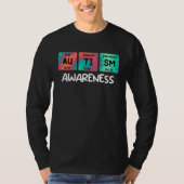 Autism Awareness Diversity Equality Autistic  3 Tシャツ (正面)
