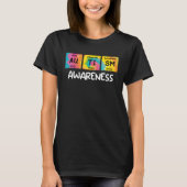Autism Awareness Diversity Equality Autistic Tシャツ (正面)