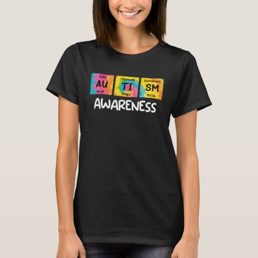 Autism Awareness Diversity Equality Autistic Tシャツ (正面)