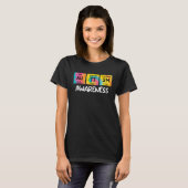 Autism Awareness Diversity Equality Autistic Tシャツ (正面フル)