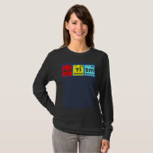 Autism Awareness Elements Periodic Table Women Men Tシャツ (正面フル)