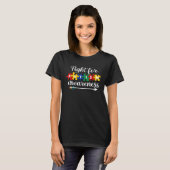 Autism Awareness For Men Women Kid Matching Family Tシャツ (正面フル)