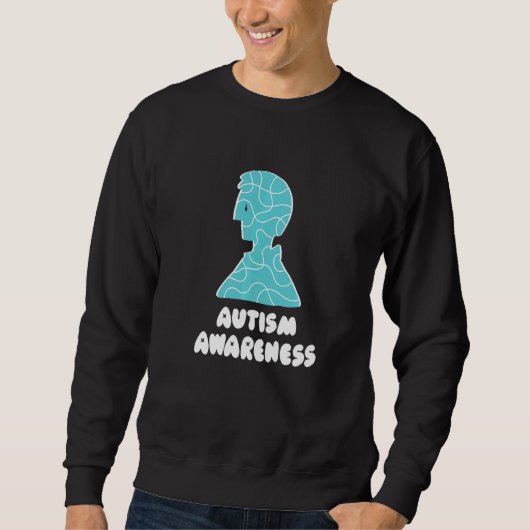 Autism Awareness Human   スウェットシャツ (正面)