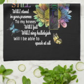 Autism Awareness I Can Only Imagine Jesus Faith キッチンタオル (折り畳み)