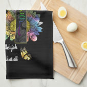 Autism Awareness I Can Only Imagine Jesus Faith キッチンタオル (四つ折り)