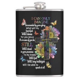 Autism Awareness I Can Only Imagine Jesus Faith フラスク