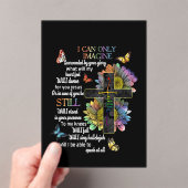 Autism Awareness I Can Only Imagine Jesus Faith T- アクリル招待状 (インサイチュ (ポータブル))