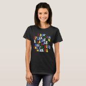 Autism Awareness I Don t Speak Much Because I m Br Tシャツ (正面フル)