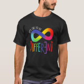 Autism Awareness Its Ok To Be Different Acceptance Tシャツ (正面)