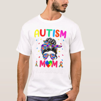 Autism Awareness Mom Life Tシャツ