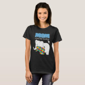 Autism Awareness Mom Love Proud Autistic Son Daugh Tシャツ (正面フル)