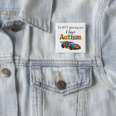 Autism Awareness Pin  Badge I'm not ignoring you 缶バッジ (インサイチュ)