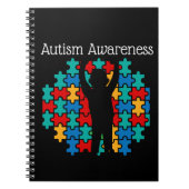 Autism awareness  Puzzle ノートブック (正面)